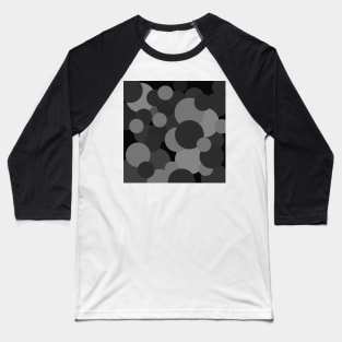 monochrome pop art pattern Baseball T-Shirt